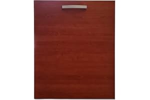 TOSEND Anta per lavastoviglie - Sportello Modello Quadra (Ciliegio Orizzontale) - Made in Italy