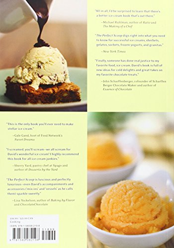 The Perfect Scoop: Ice Creams, Sorbets, Granitas, and Sweet Accompaniments