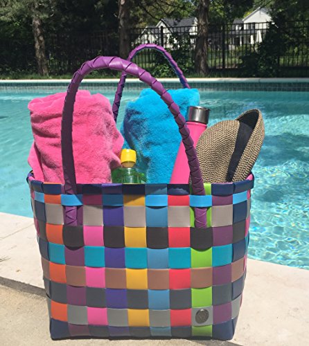 Handed By – Tasche / Shopper – Paris – Farbe: Bunt Multi Mix – 27 x 31 x 24 cm - 4