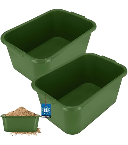 3 Stück Friesenthal Mörtelkasten/Wanne, in 65L, Made in Germany