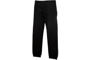 ATELIER DEL RICAMO Pantaloni Felpati Bambino con Elastico alla Caviglia Fruit of The Loom