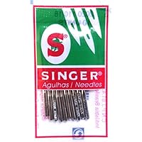 10 Singer coser agujas 2020 grosor 80/11 para sustancias tejida