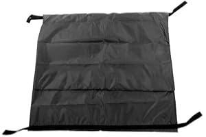 FABATER Veterinary Animal Cadaver Bag, Bearing 50-80kg Leak-Proof Veterinary Harmless Treatment Bag, with Threading Rope For Pigs, Cow, Sheep, Chicken, Duck(black)