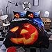 Produktbild Cnspin 3D Bettbezug Kürbis Laterne Druck Wirkung Weichen Super Faser Bettwäsche Set Reißverschluss 3 stücke Halloween Geschenk, A, 160cm*210cm