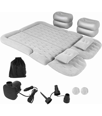 Gvblkq Materasso Ad Aria Per Auto, Letto Gonfiabile Portatile
