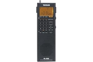 TECSUN PL-368 Mini Ricevitore portatile SSB/FM/AM DSP ETM ATS MW SW World Band Radio Stereo.