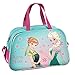 Produktbild Ragusa-Trade Disney Frozen - Die Eiskönigin Anna und ELSA (DRL), Sporttasche Reisetasche für Mädchen, blau/rosa, 40 x 25 x 13 cm