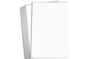 Hamilco White Legal Cardstock Paper 8 1/2" x 14" Card Stock 120lb Cover 25 Pack