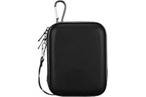 Lacdo Custodia Hard Disk Esterno Disco Rigido per Seagate Expansion Portable Drive/Seagate Game Drive/Seagate Basic 1TB 2TB 3TB 4TB 5TB 2.5 Pollici HDD Portatile Antiurto Impermeabile Protettiva, Nero