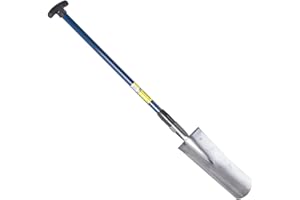 Outils perrin Louchet Bénélux à Anneau de Emmanché Composite Bleu Béquille 92, 36cm Largeur