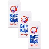 BALK&Uuml;P&Uuml; TOZ ŞEKER 1 KG X3 ADET