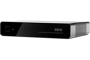 VU+ Zero HW Version 2-1x DVB-S2 Full-HD Sat Tuner E2 Linux Receiver, YouTube, Satellit Receiver mit Aufnahmefunktion, Kartenleser, Media Player, (Full HD, 1080p) schwarz