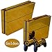 Produktbild Gold Glossy PS4 Skin Aufkleber Sticker Folie schützende Haut Schale für Sony Playstation 4 Konsole und 2 Controller (Gold Glossy)