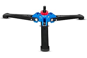 Koolehaoda Mini trépied 3 Pieds Soutien stand monopode Base Avec Universel 3/8 "Vis Pour Caméra DSLR monopode Rotule. (A2)