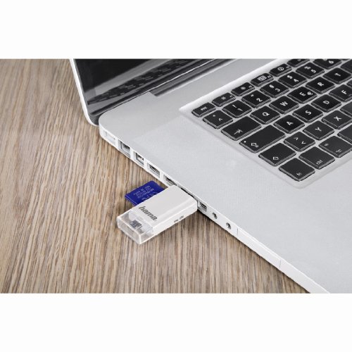 Hama Kartenleser für Smartphone/Tablet (microSD/microSDHC/microSDXC, SD/SDHC/SDXC, USB 2.0), weiß - 4
