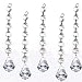 Produktbild VStoy teilig Diamond Kristall Girlande, zum Aufhängen Hochzeit Strand, mit 6 Perlen und 1,5 pendalogue Prism Anhänger Accent Made mit Magnificent Kristall
