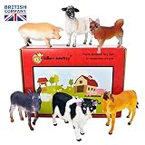 Granja juguetes animales Conjunto de 6