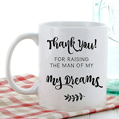Wedding Gifts - 'Man of My Dreams' Gift Mug | Mother in Law Gifts | Father in Law Gifts | Novelty Mugs | Wedding Keepsakes