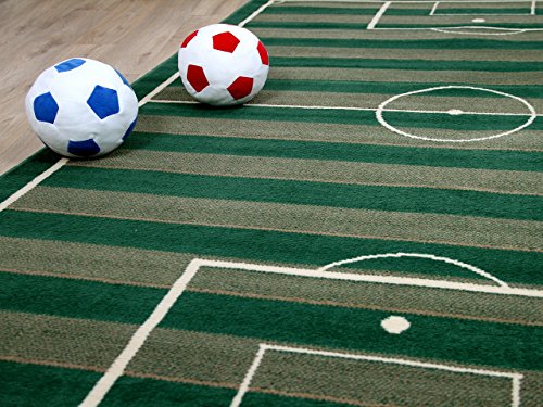 Kinderteppich Trendline Fussballplatz in 4 Größen - 2