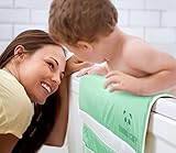 Nooni Care Baby Bade Knieschoner und Badematte, Kniepolster mit Ellbogenstützpolster, Mintgrün - 7