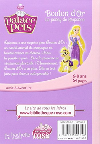 Book's Cover of Palace Pets 02 - Bouton d'Or, le poney de Raiponce
