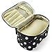 LaRoc ® Makeup Cosmetic Bag Travel Accessory Toiletry Wash Double Zip Pouch Purse Holder