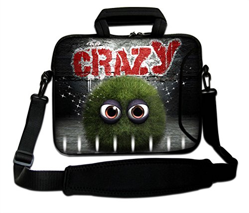 Luxburg Schultertasche Notebooktasche Laptoptasche Tasche mit Tragegurt aus Neopren Plus Free Mouspad! Für Apple, Acer, Asus, Chromebook, Dell, HP, Lenovo, Samsung, Sony etc Laptop 15,6 Zoll