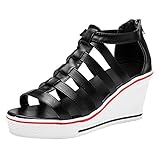 tommy jeans keilabsatz Zurück Reißverschluss, einfach auf nehmen und weg