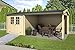 Produktbild Gartenhaus G239-28 mm Blockbohlenhaus, Grundfläche: 15,68 m², Satteldach