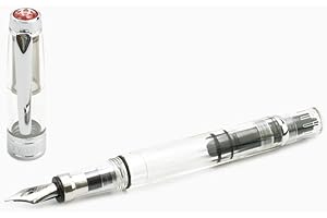 TWSBI Diamond Clear 580, pióro wieczne, demonstrator, pióro tłokowe, pistolet, pióro fontannowe