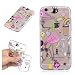 Produktbild Misteem Hülle für iPhone 6S Plus / 6 Plus Durchsichtige Kristall, Transparent Ultra Dünn Bunt Soft Flex Silikon Stoßfest Handyhülle Muster Motiv Weich Slim Crystal Clear Schutzhülle Hinten Shell für Apple iPhone 6 Plus/ 6S Plus 5.5 Zoll [Bunt Flamingo]