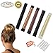 Produktbild Hair Bun Maker Shaper DIY Haar Styling Krapfen Twist Frisur-Werkzeug Für Frauen Mädchen 5Pack
