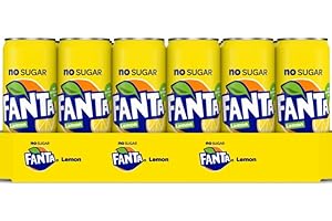 Fanta Lemon - Zero - sleekcan - 24x33 cl - NL