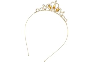 Sibba Princess Tiara Crown Headpiece Headband Tiara Gemstones Rhinestone Tiara Head Crown Headband for Girls Wedding Prom Party Costume Christmas Gifts