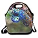 Produktbild TaTa Frog Lunch-Tasche, Motiv Mandarinfish Sea Creatures, isoliert, wiederverwendbar, Picknick-Boxen, Neopren