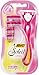 Produktbild BIC Damen-Rasierer Soleil Easy, 1 Griff plus 4 Wechselklingen