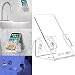 Produktbild House Ur Home Badewanne & Dusche Handy Case Ständer Halterung. Caddy Tray Halterung mit Zwei leistungsstarken Starke Saugnäpfe Perfekt für Alle Handys iPhone Galaxy. Acryl Klar Ein Jahr Garantie