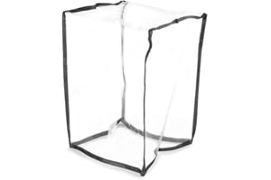 beamz AC100 Waterproof Rain Cover for Outdoor Uplights - Durable Transparent Lighting Protection suitable for Freedom Par, ADJ & Event Lighting Fixtures (179 x 165 x 225mm)