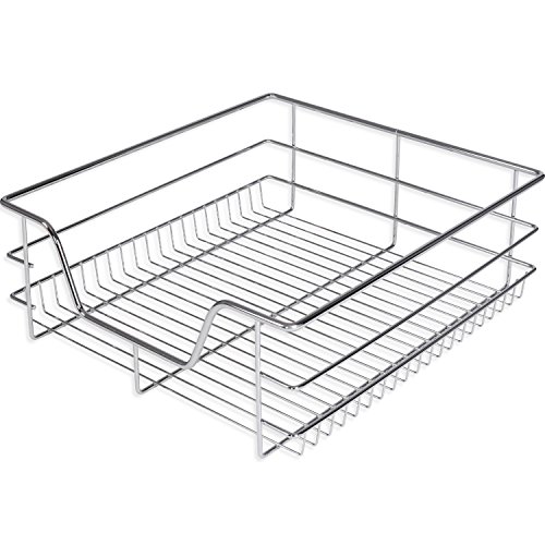 Kesser® Teleskopschublade ✓ Küchenschublade ✓ Küchenschrank ✓ Korbauszug ✓ Schrankauszug ✓ Vollauszug ✓ Schublade | Größe: 50 cm - 4