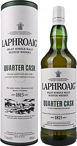 Laphroaig Quarter Cask Islay Single Malt Whisky Escocés - 1000 ml