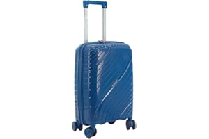 NPLE Valigetta da Cabina XS Sotto Sedile con Ruote Rimovibili, Polipropilene, 45x35x20 cm, Zip Antifurto e Blocco 3 Combinazioni