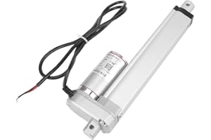 ESTINK Attuatore Lineare, Attuatore Elettrico Linear Motor Actuator 140/150KG Massimo Sollevamento, per Auto Medica, 12V 50/100/150/250/300MM 1500N (150mm)