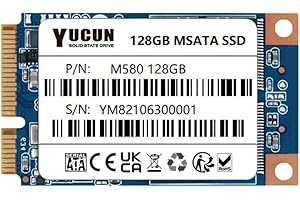 YUCUN MSATA III Disco Duro sólido Interno de Estado sólido 128GB SSD