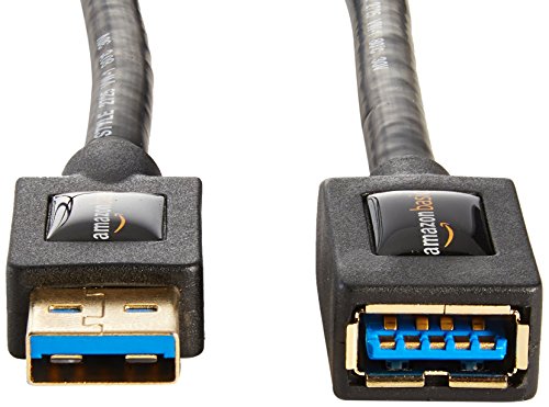 AmazonBasics USB 3 0-Verl  ngerungskabel  A-Stecker auf A-Buchse  1 8 m  2 St  ck 