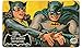 Produktbild DC Comics - Retro Vintage Frühstücksbrettchen Schneidbrett - Batman - Catwoman Defeated
