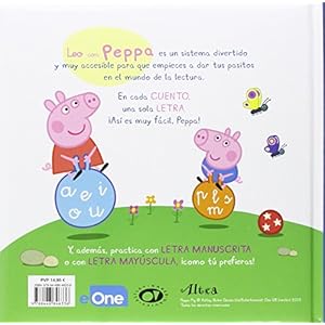 Peppa Pig. Un cuento para cada letra, a, e, i, o, u, p, m, l, s
