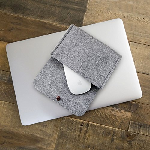 Inateck Filz Täschchen für Zubehör und Accessoires - 6