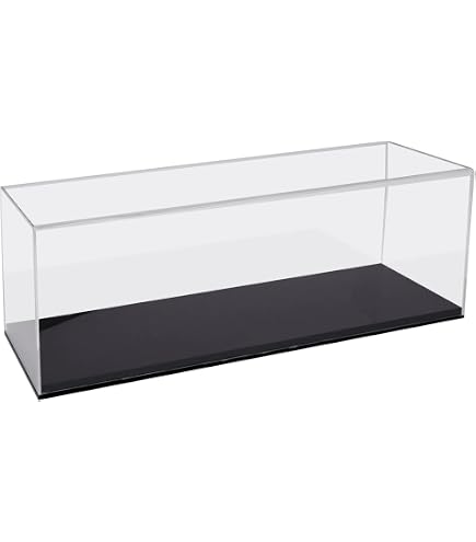 Vitrine Acrylique Transparente – Boîte D'exposition Sur Mesure Pour Figurines, Collections, Comptoir – Plusieurs Tailles