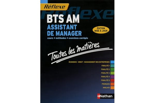 Toutes les matières BTS Assistant de manager
