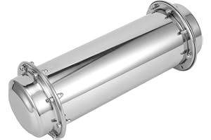 Z-FIBER Capsula del tempo in acciaio inossidabile 304 – Contenitore impermeabile resistente alla corrosione Buryable capsula del tempo in metallo I migliori regali di laurea per nipote (13,4 pollici)